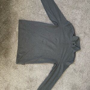 Calvin Klein Jeans Dark Gray Zip-Up Sweater